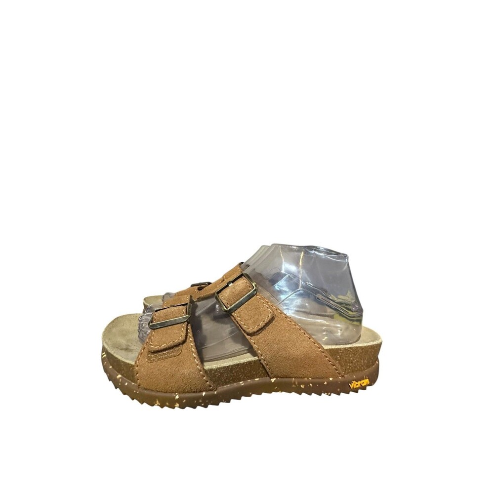 Dansko Sandals Women's Dayna Tan Suede Slip On Vibram Shoes EU Size 38 US 7.5